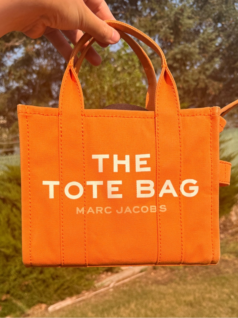 Marc Jacobs The Tote Bag in Orange Small - Picture 1 of 4